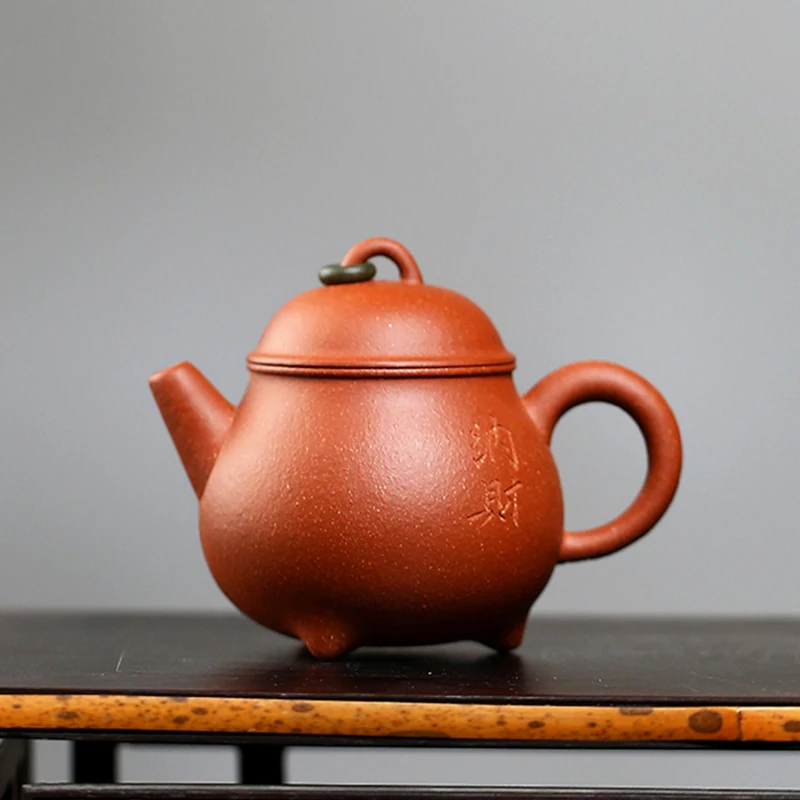 Yi Zisha Teapot, A Fully Handmade Teapot For Collecting Wealth. Teacher Fan's Strength Is To Send Huanglongshan