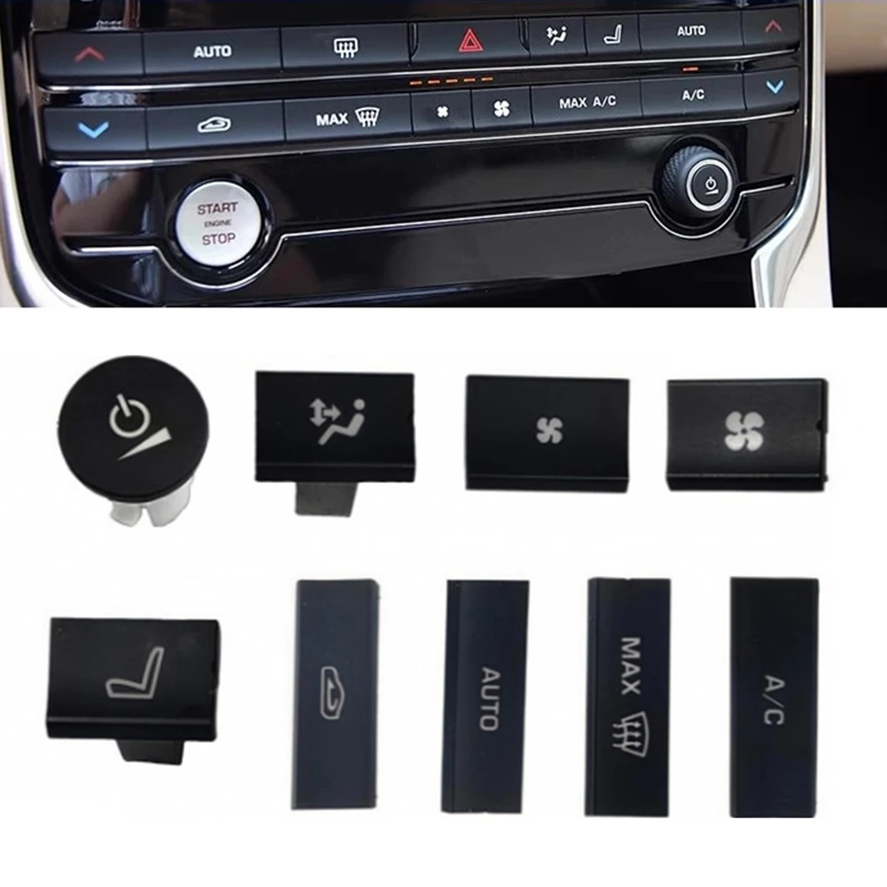 

Climate Control Knob AC Volume Button For Jaguar Dashboard ABS Construction Non-deforming Easy To Install For Jaguar XFL
