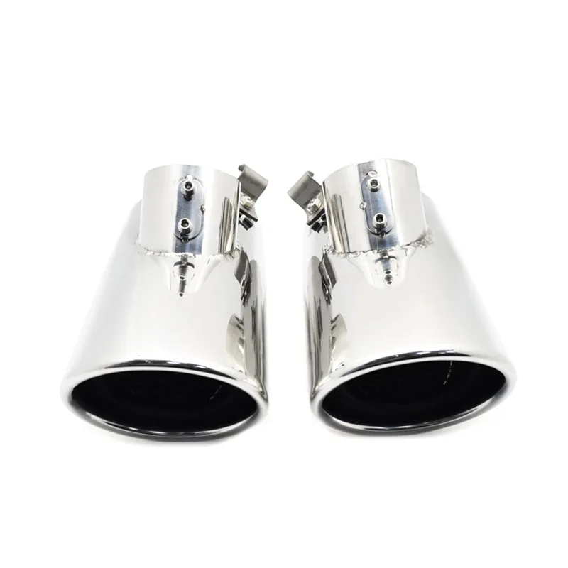 Подходит для хвостовой форсунки класса Mercedes-Benz W220S S320s350S500S600, модифицированная выхлопная труба S63, двойная хвостовая горловина