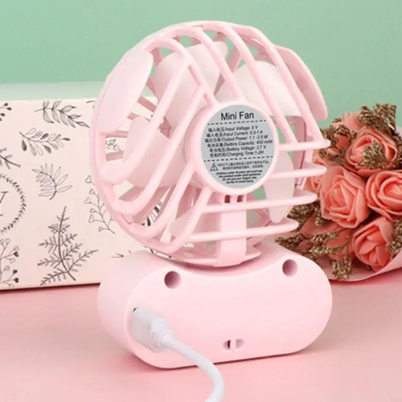 Tiếng ồn thấp usb usb quạt thiết bị máy tính để bàn máy tính để bàn mini quạt làm mát yên tĩnh N58D