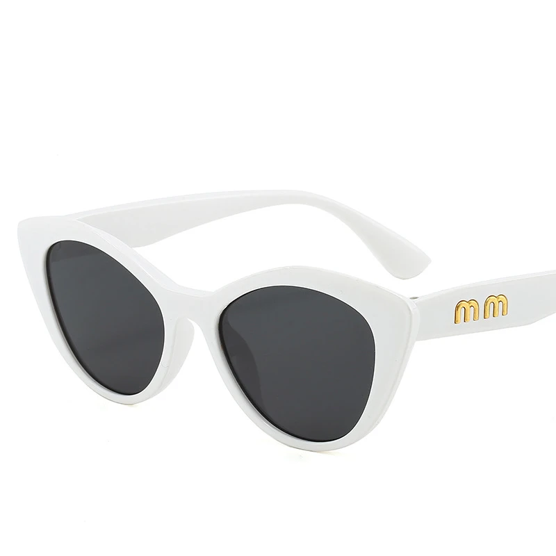 Women\'s minimalist letter fashion glasses Tropical Beach Vacay glasses vintage summer color fashion glasses