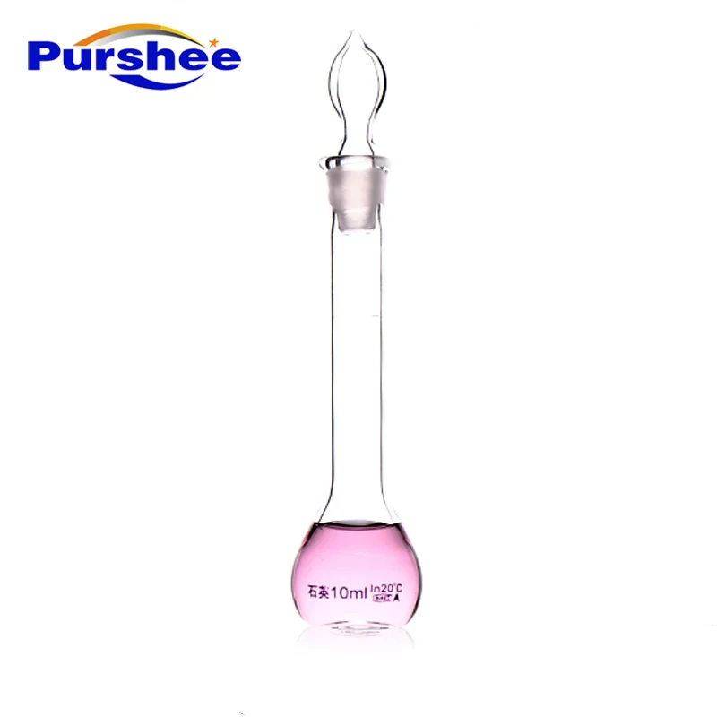 Quartz glass volumetric flask(10ml)