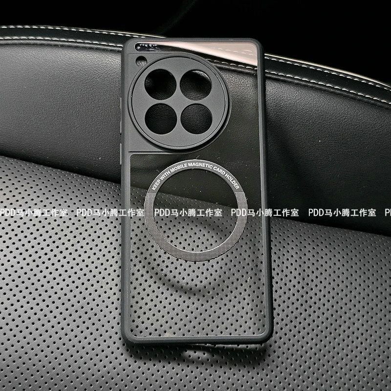Magnetic Case For OnePlus 13 12 11 R ACE 5 3 2 Pro 5G For MagSafe Transparent Cover For OnePlus12 One Plus 13 Protect Shell