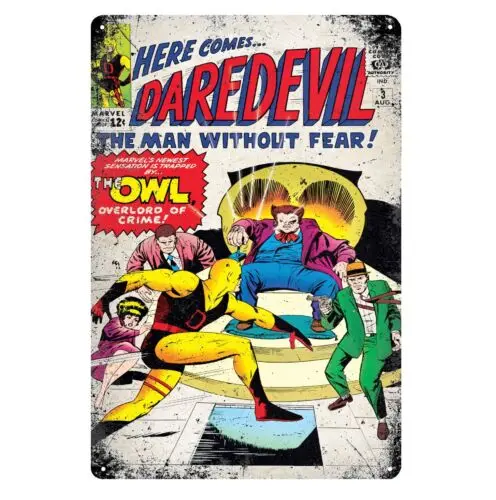 1pcs,Daredevil Vol 13 Comic Book Metal Poster -  Tin Sign - Retro Decor