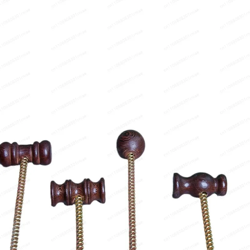Chicken wing wood spring hammer massage hammer knock back wooden fitness spring knock massage fitness hammer pat sha