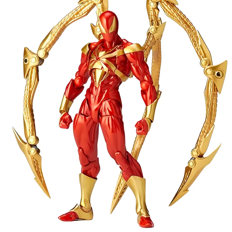 KAIYODO Original REVOLTECH Amazing Yamaguchi IRON SPIDER&IRON