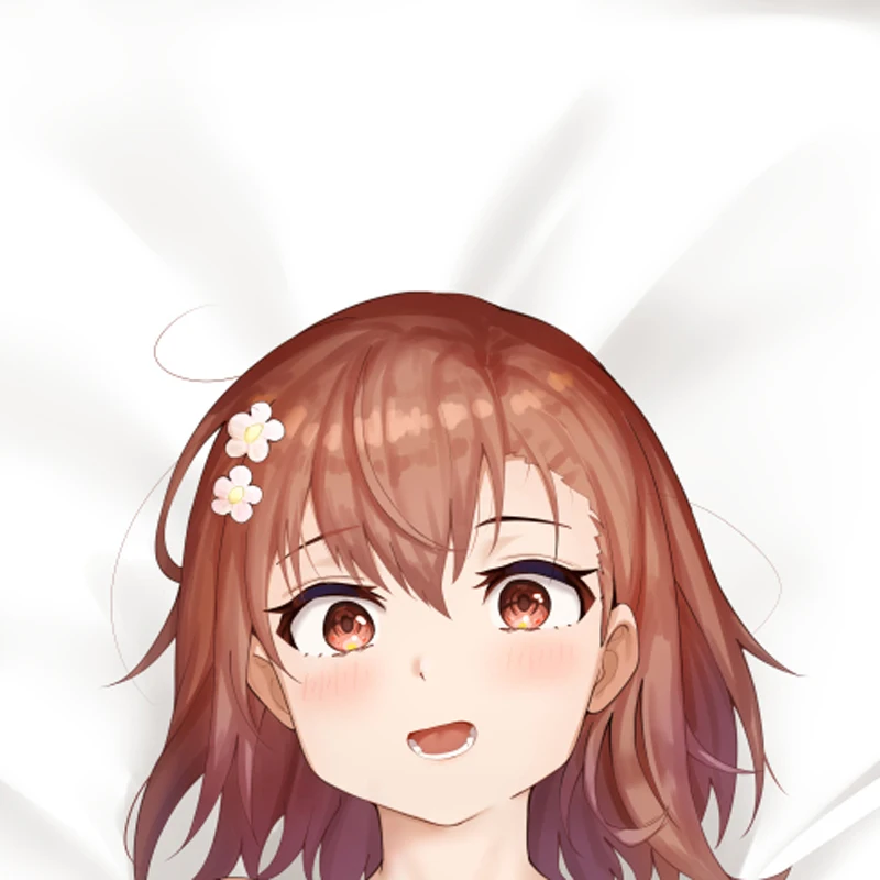 

Dakimakura Anime Pillow Case Misaka Mikoto Double-sided Print Of Life-size Body Pillowcase Gifts