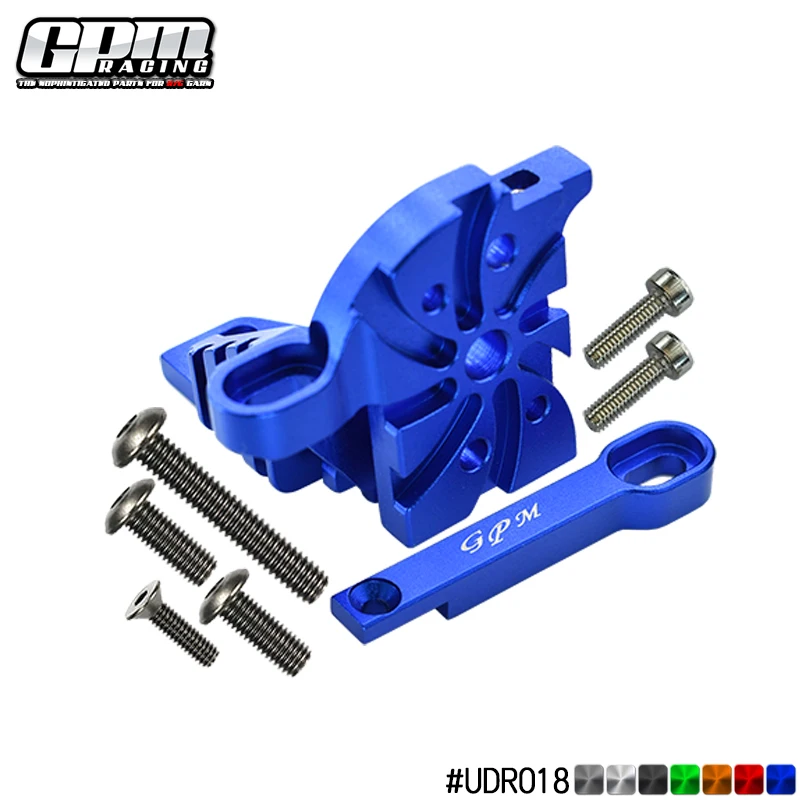GPM Alloy Motor Mount With Heat Sink Fins For 8560 TRAXXAS 1/7 UDR  DESERT RACER-85076-4