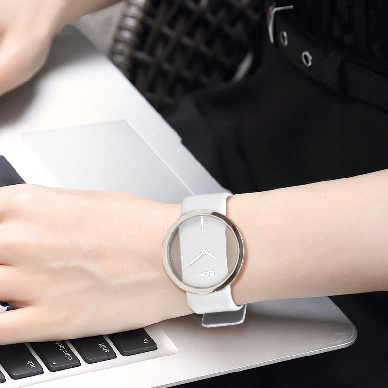 DOM Mulheres Relógios Japão Quartz Movimento Qualidade À Prova D' Água Senhoras De Luxo Relógio De Pulso Moda Simplicidade Relogio Feminino