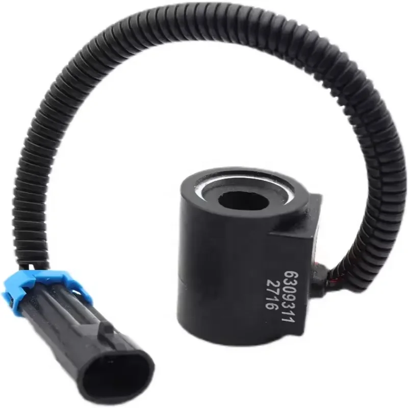 

6309311 Pilot Safety Lock Rotary Travel Solenoid Valve 12v 24v Fits Swe60 Swe55 Swe70 Excavator Spare Parts