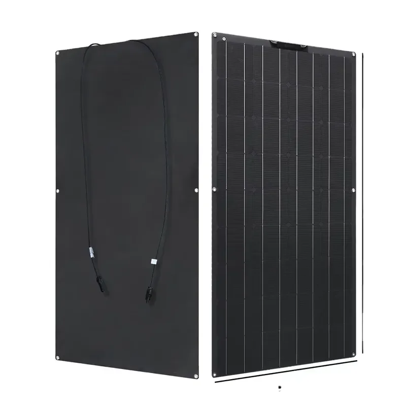 Marine Grade 300W ETFE Mono Cell Flexible Solar Panel for Boat Yacht Fishing Vessel With IP68 Rigid Panels and Battery