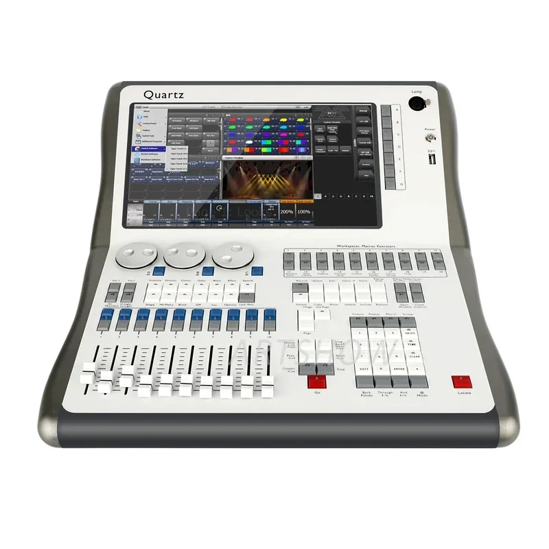 High Quality Tiger Touch Quartz Version 16.0 Dmx 512 Light Controller Console Stage Lighting Console