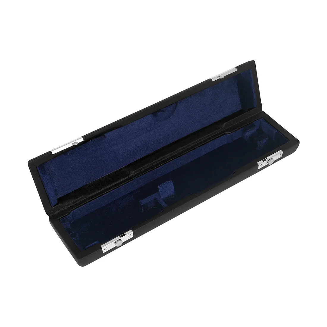 IRIN 16 Hole Flute Case Portable Black Leather Storage Box With Blue lining Handbag Woodwind Instrument Parts & Accessories
