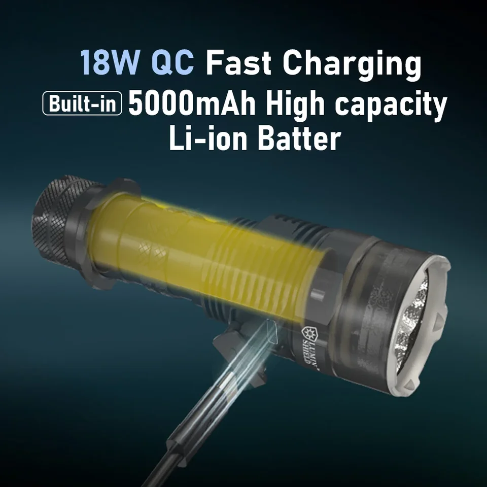 NITECORE TM9K プロ懐中電灯タクティカルライトワークライトキャンプ