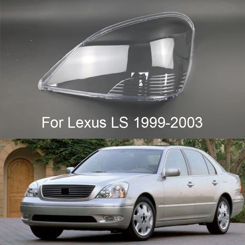 Car Headlight Lens Shell Headlamp Lamp Cover Transparent Lampshade Glass For Lexus LS LS430 LS460 LS600 1999 2000 2001 2002 2003