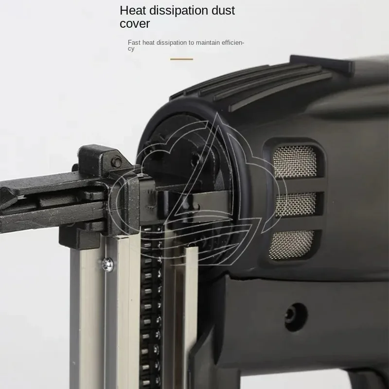 7.2V Generation Gas Nail Gun, Steel Nail Stapling Tool Instead of Pneumatic Nail Gun for Trunking Framing