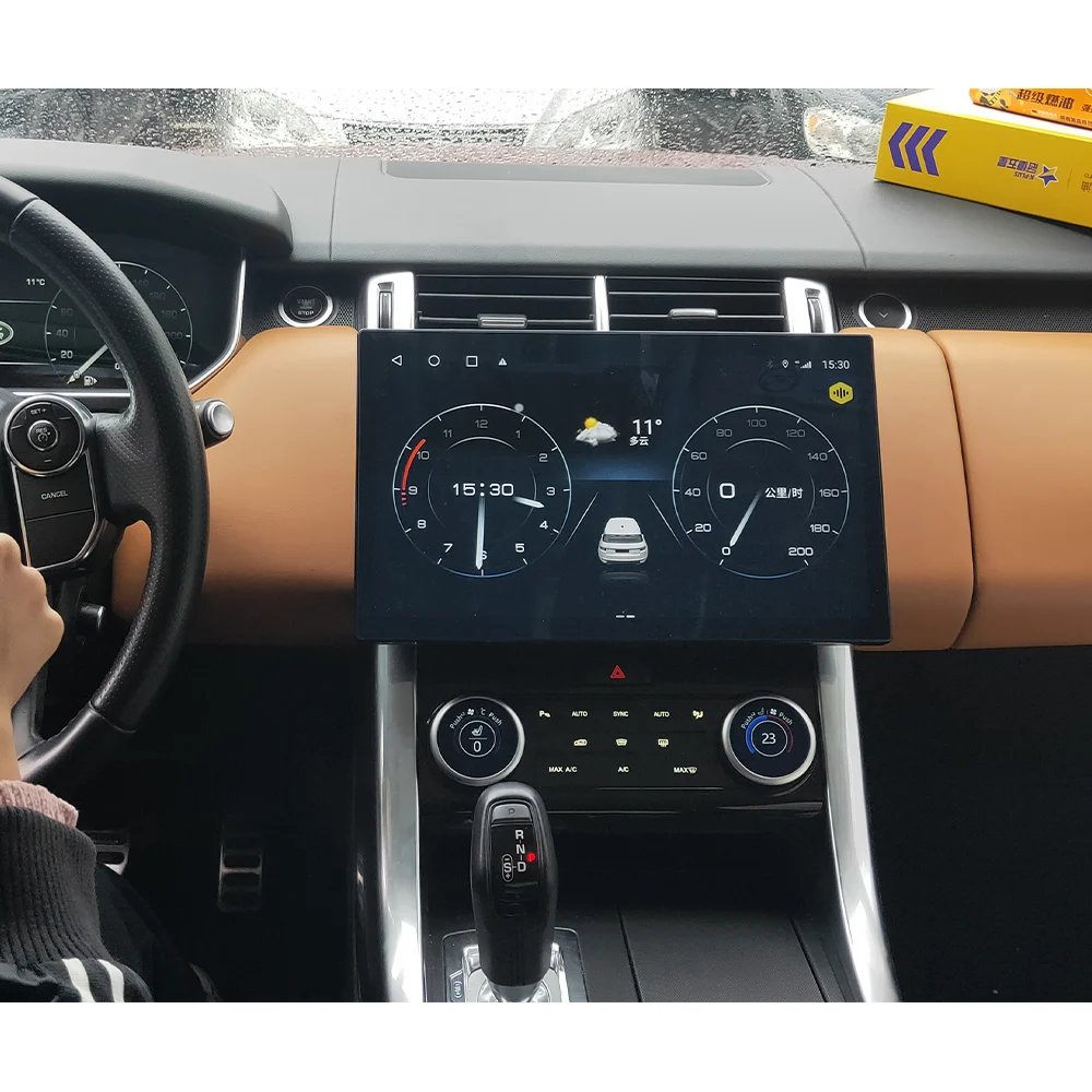 

Для Land Rover Range Rover Sport L494/Vogue L405/Evoque 2013-2017 13,3 дюйма Android 11, автомобильный GPS-навигатор, головное устройство, мультимедийное радио