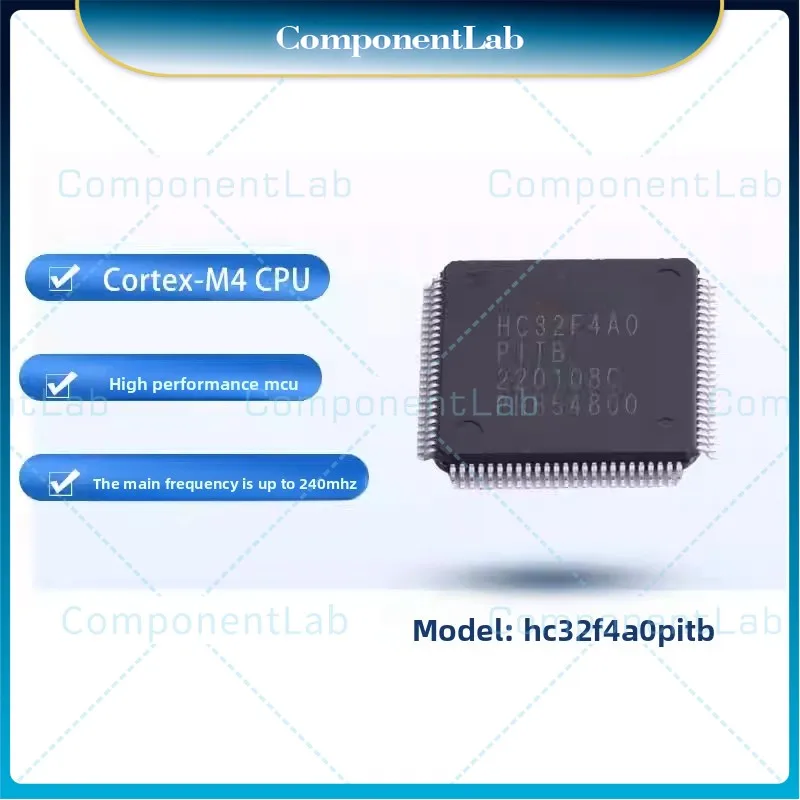 2-8pcs New original semiconductor HC32F4A0PITB-LQFP100 high performance single chip microcomputer
