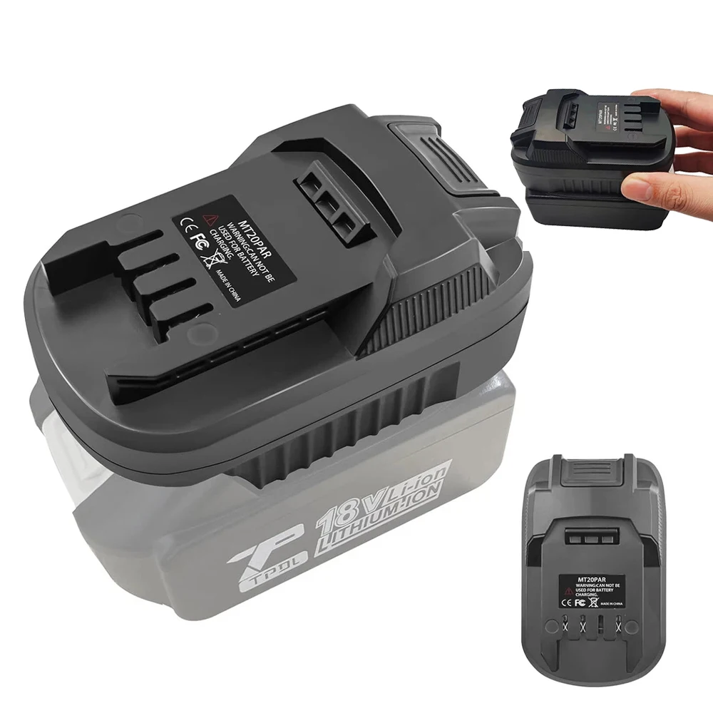 

MT20PAR Battery Adapter for Makita 18V Battery to Lidl Parkside X20V Li-Ion Battery Converter Power Tool Aor Parkside X20V Tools