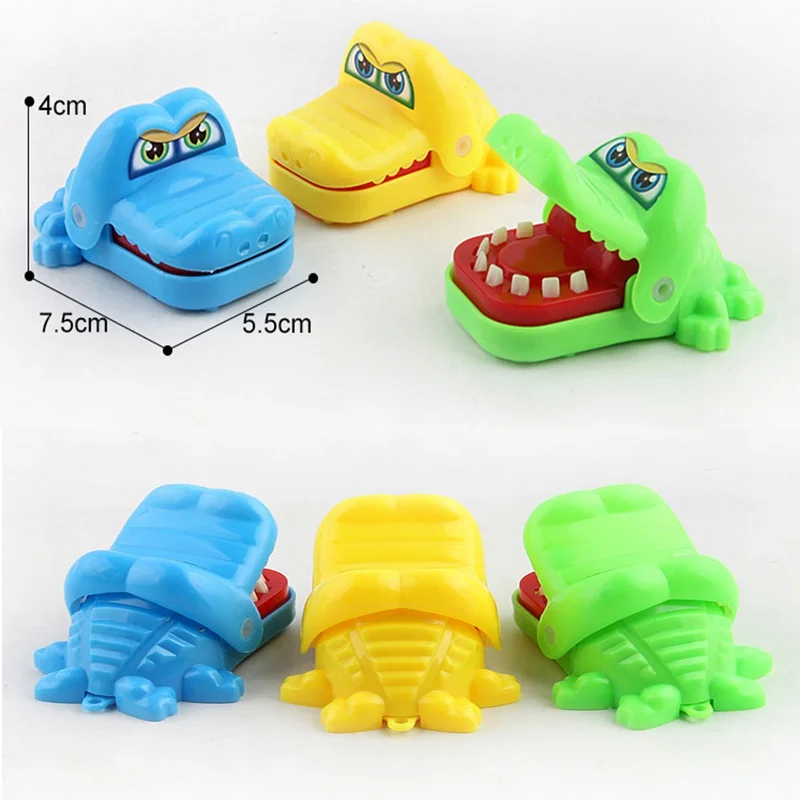 Finger-Biting Toy Crocodile Trick Parent-child Game Biting Teeth Dentist Baby Funny Toys for Kids Adults Decompression Toy