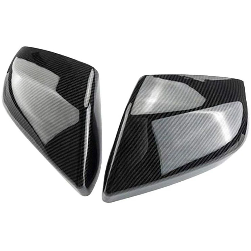 

Carbon Fiber Side Rear View Mirror Cap Rear View Mirror Cover Trims for Cadillac ATS-L