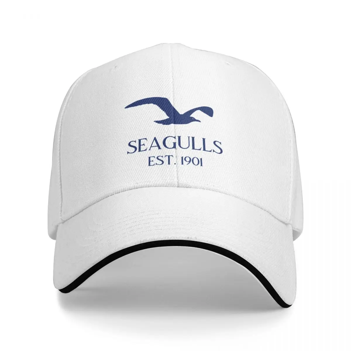 Seagulls Blue 3 Baseball Cap Visor Streetwear Luxury Brand Caps For Men Women's