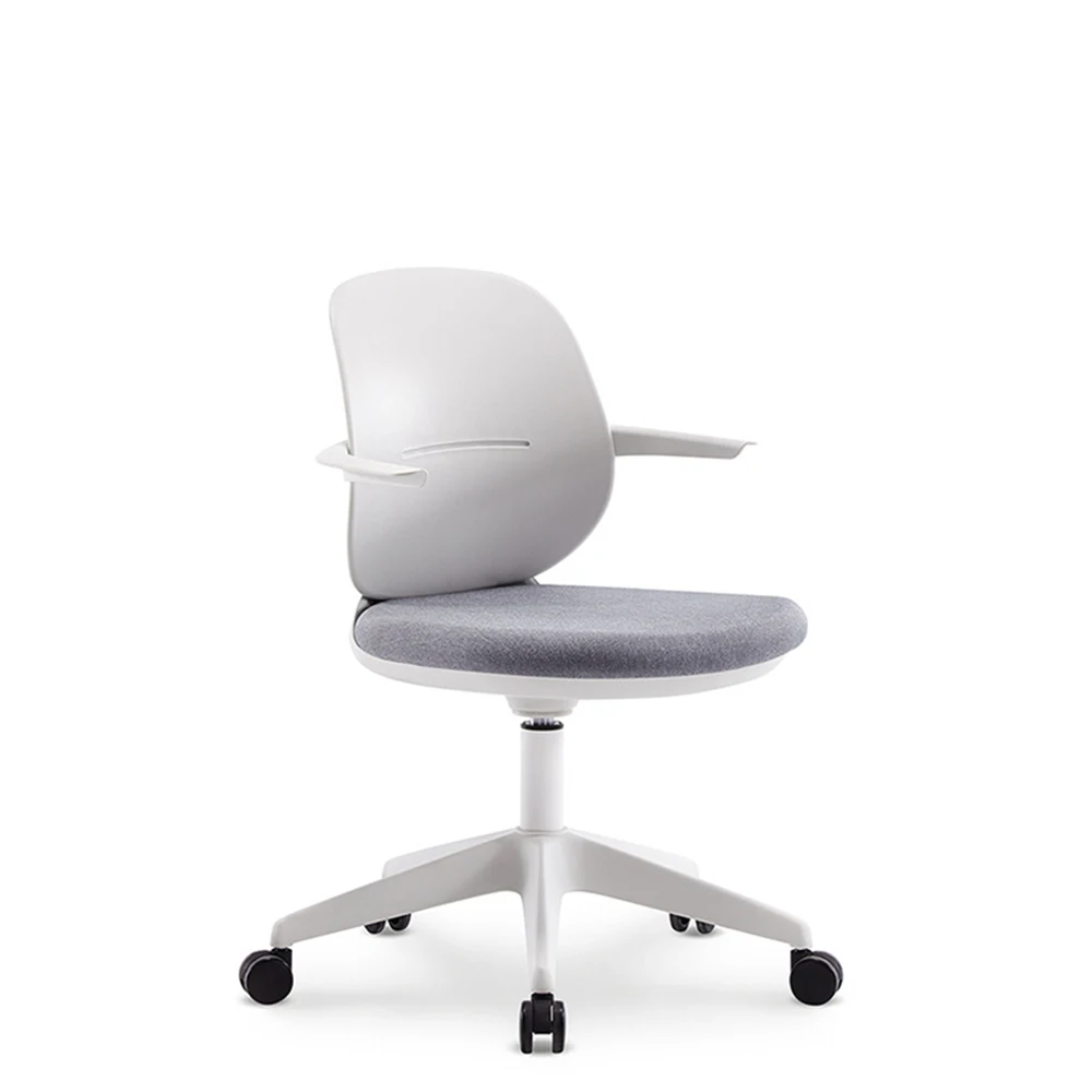 New Rotate Conference Chair Foldable Office Chair Comfortable Backrest Non Slip Wear Resisting Connected Form Stool