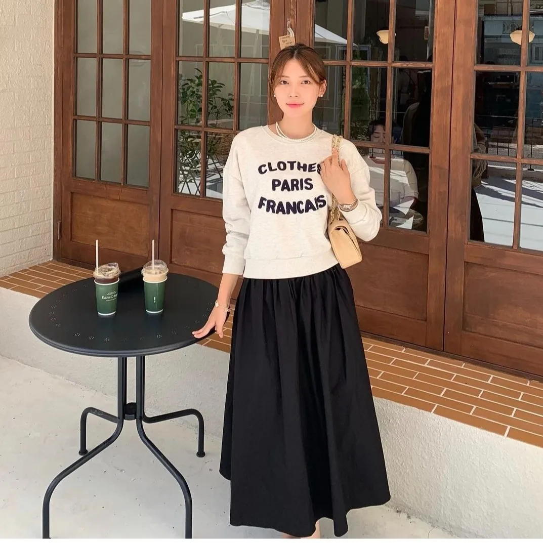 Koreaanse Sle Splice Sweater Dr Fake tweedelige casual streetwear voor dames lente herfst winter campus buitenactiviteiten