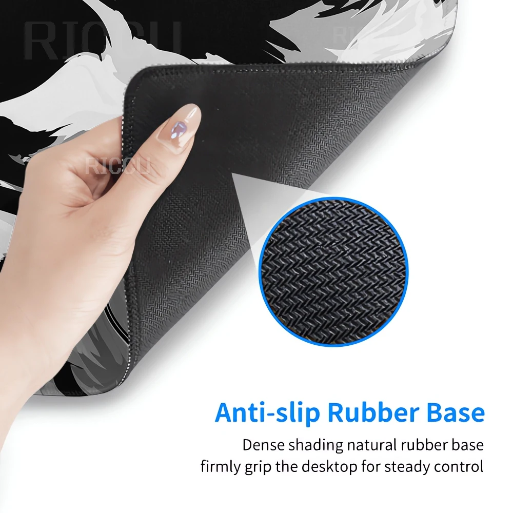 Mouse Pad Fire Texture Large Gamer Mousepad PC Keyboard Mat Art XXL Mouse Mats 90x40cm Rubber Black Desk Pad Design E-Sports Rug