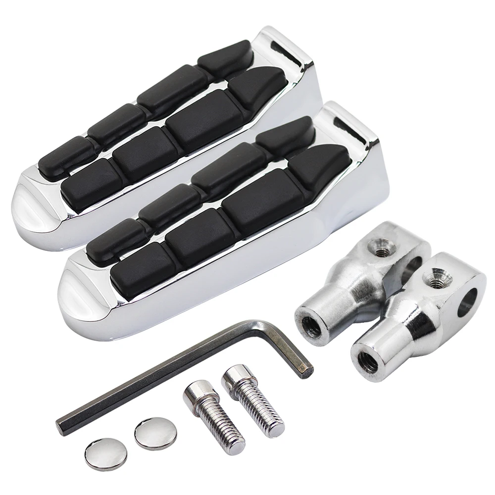 Motorcycle Front Footrests Foot Rest Pegs Footpegs Fit For Suzuki Intruder 1400 Boulevard S83 1995-2008, Marauder 800 1997-2004 - view 2