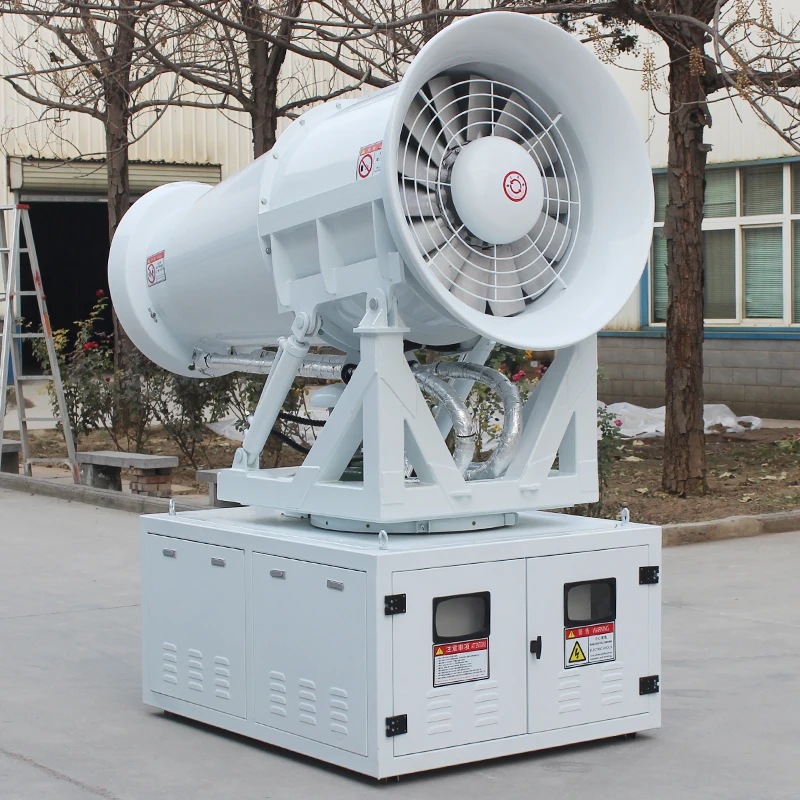 للتحكم في الغبار والقمع مولد مكافحة الآفات الزراعية 90 متر مدفع الضباب البخاخ التلقائي #5