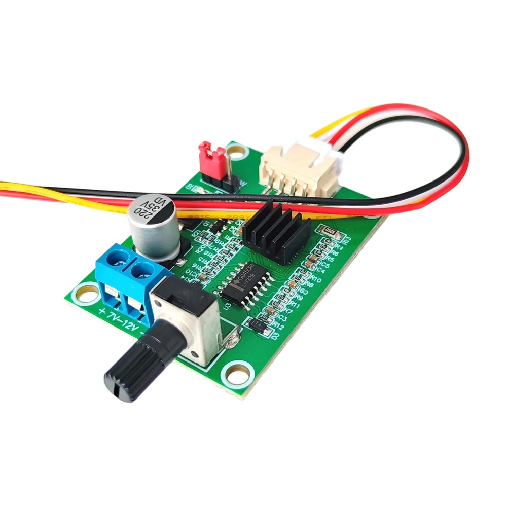 DC7V-12V DC Brushless Motor Drive Board Module Speed Control Board Optical Drive Hard Disk Motor Controller