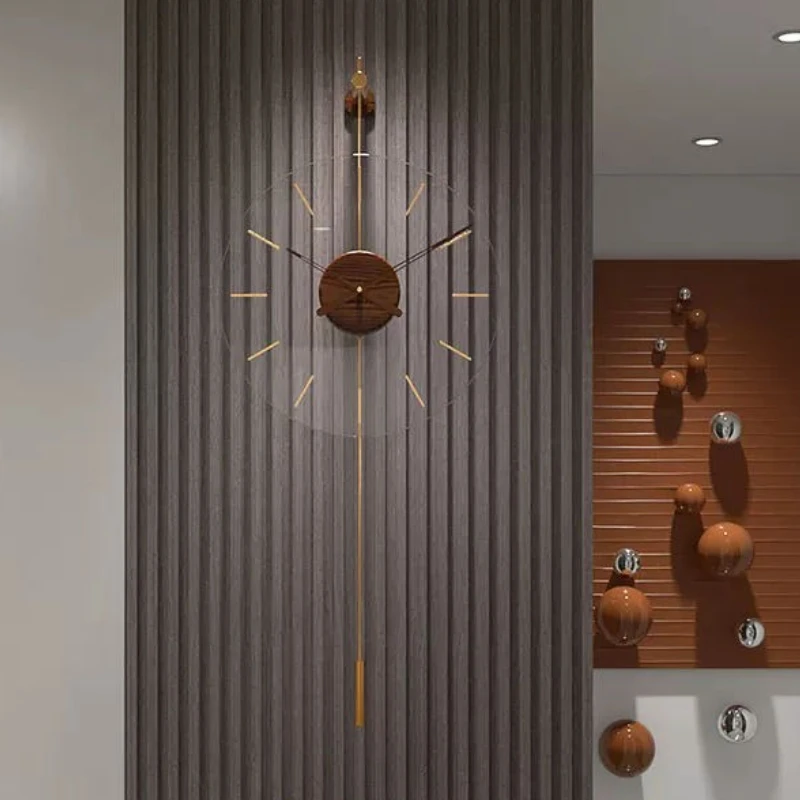 Modern Minimalist Wall Clock Acrylic Silent Large Wall Clock Nordic Luxury Round Hanging Clocks Household Decoration Accessories