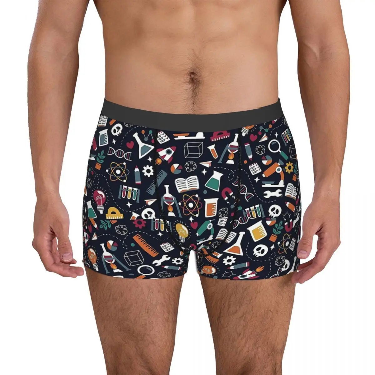 Amazing Essential Chemistry Chemist Science Scientist Underpants Breathbale Panties Male Underwear Sexy Shorts Boxer Briefs