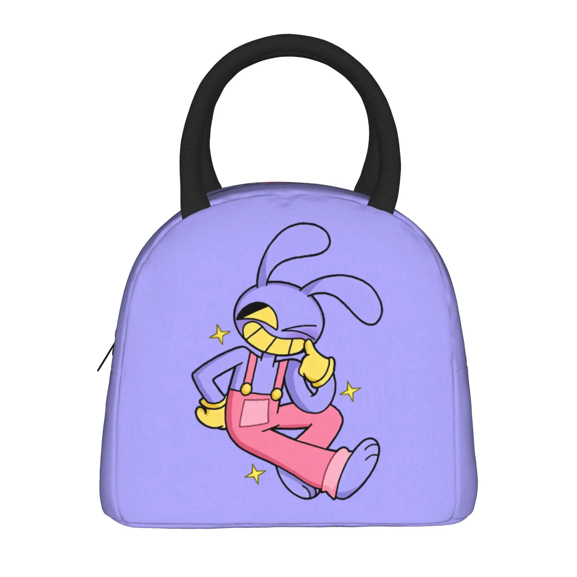 Jax Cartoon Digitals Circus  Insulated Lunch Bag Thermal Bag Lunch Container  Leakproof Tote Lunch Box Food Bag College  Travel