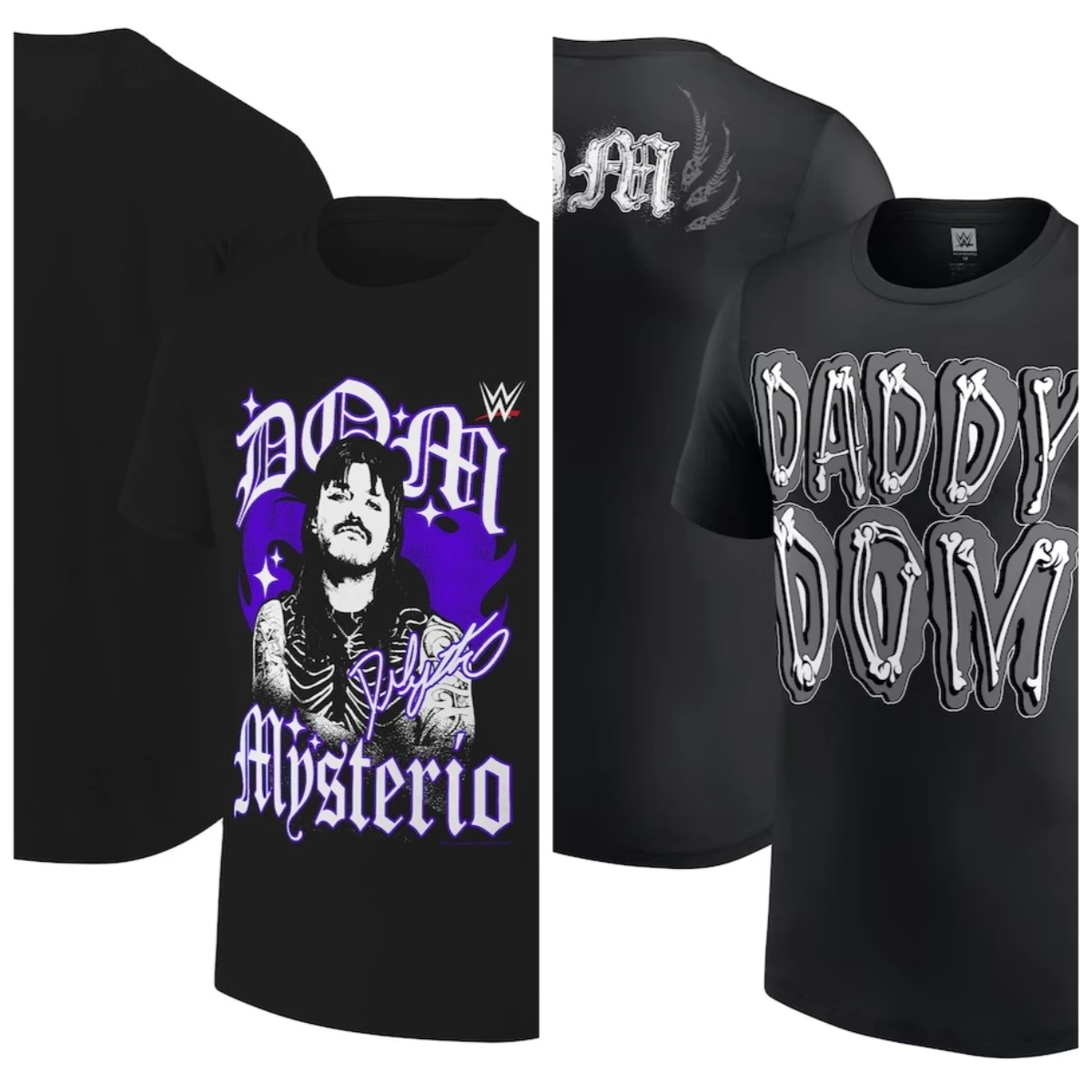 

2025 Spring and Summer Latest WWE Y2K Top Men's Black Dominik Mysterio Latino Cheat T-Shirt Cotton Printed Men's and Women's Top