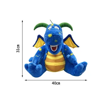 恐龍牙齒造型毛絨玩具,帶牙齒模型牙刷,兒童刷牙益智玩偶,動物毛絨玩具,牙科禮物 8 最佳銷售 牙齒玩具 - №6