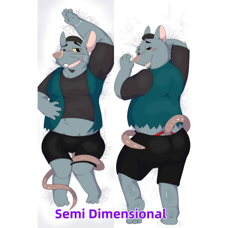 

Dakimakura Anime furry orc Pillow Case Double-sided Print Of Life-size Body Pillowcase Gifts Can be Customized