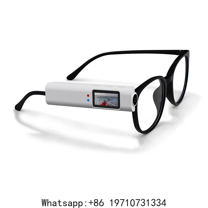 2.7K HD Camera Glasses Outdoor Sports  WiFi Motorcycle Action Cam Head-mounted Recorder Video Camcorder Cycling Bicycle