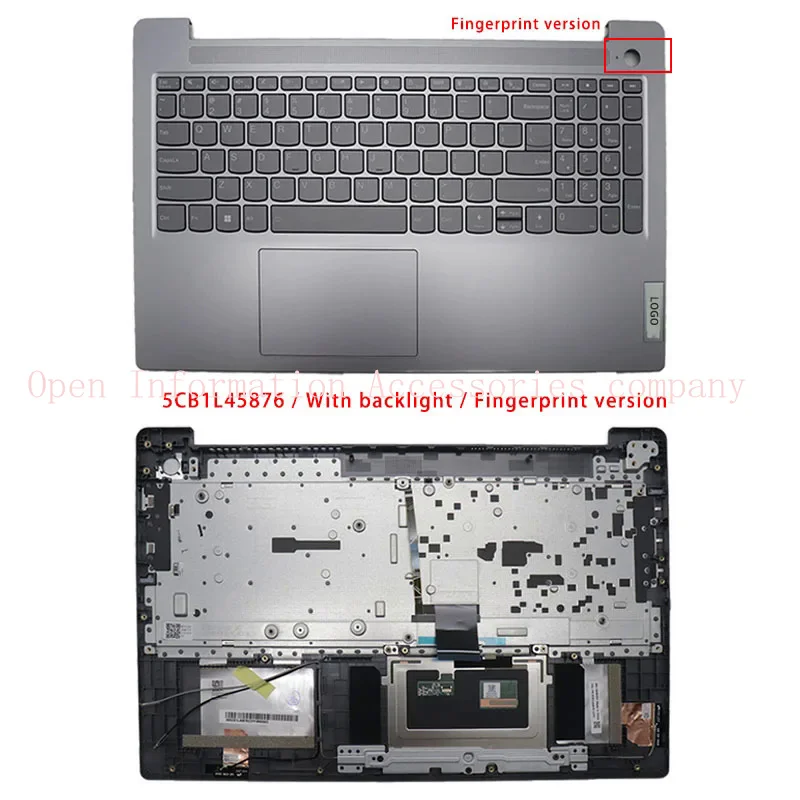 New for Lenovo IdeaPad slim 3 15iru8; replacemen laptop accessories palmrest/keyboard with logo 5cb1l45717 5cb1l45876