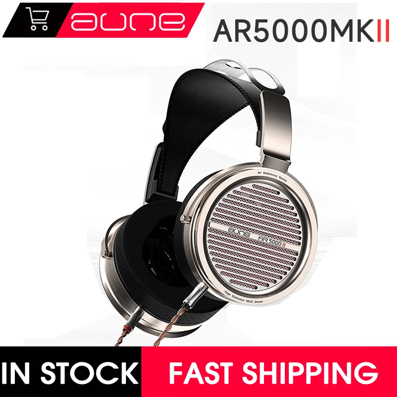 Aune AR5000MK2 HIFI オリジナルフルサイズオープンバックヘッドフォン