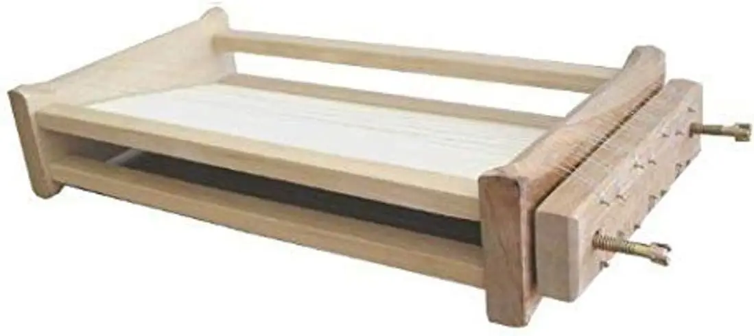 

Italian Wooden Pasta Cutter with Two Blades for Angel Hair and Fettuccini, Handcrafted Natural Design