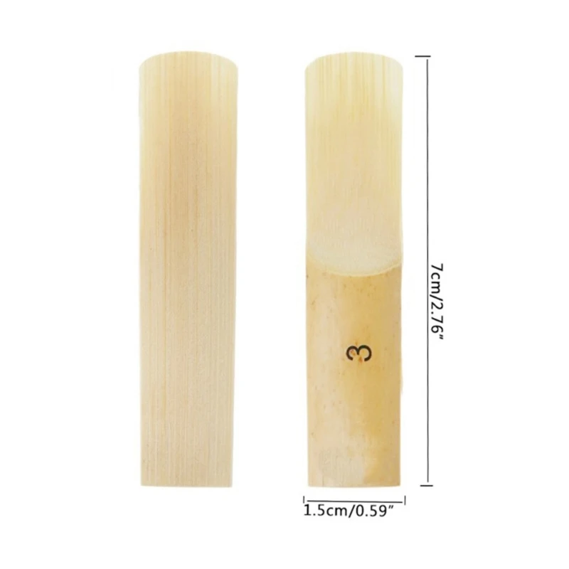 Alto Saxophone Reeds bE Saxophone Reeds 2-1/2 Reeds Perfect for , and Alto Saxophones Pack of 10