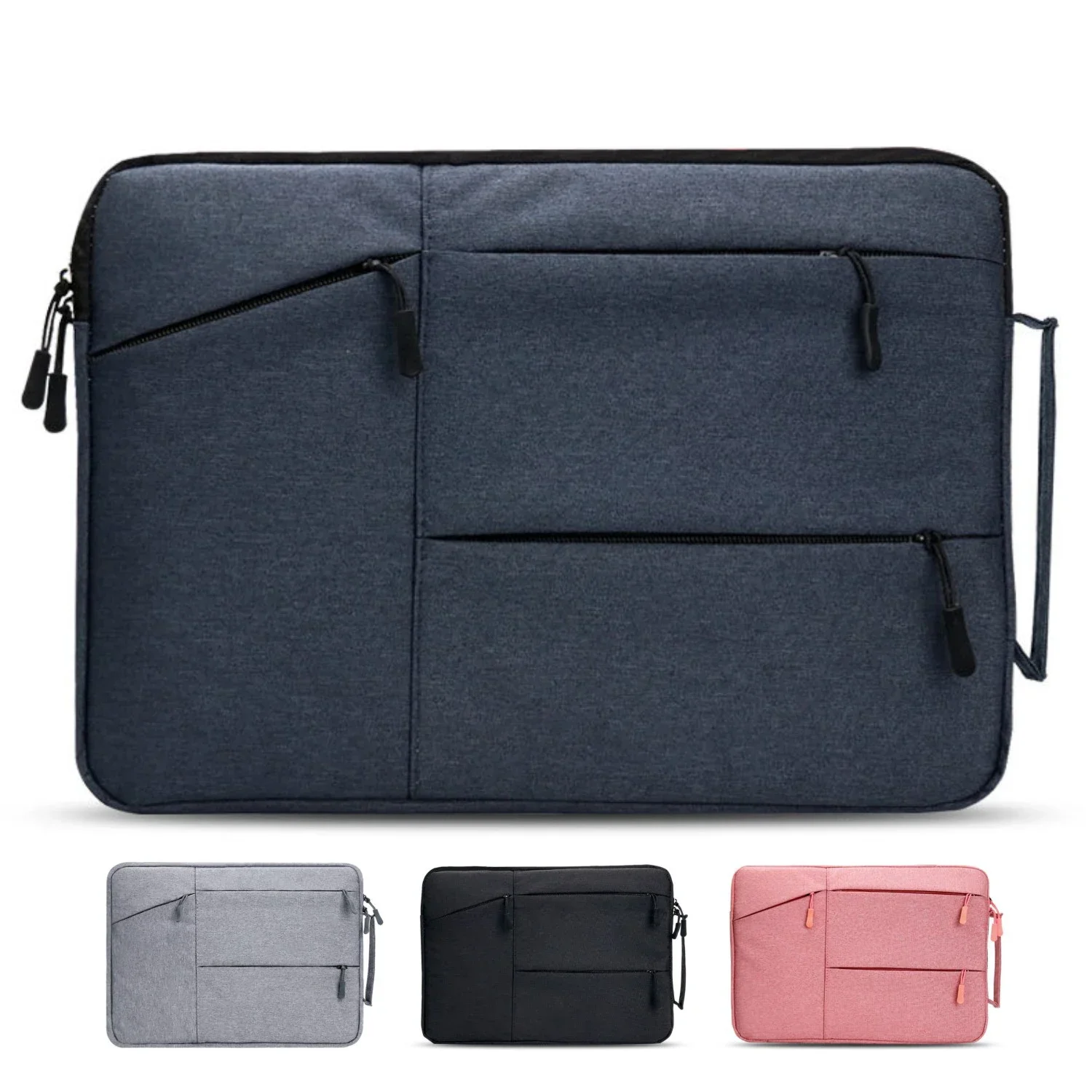 Laptop Bag PC Case 13 14 15 Cover Funda Sleeve Portable Case For Macbook Air Pro 12 13.3 14.1 15.6 Inch Redmi Mac book M1 Laptop