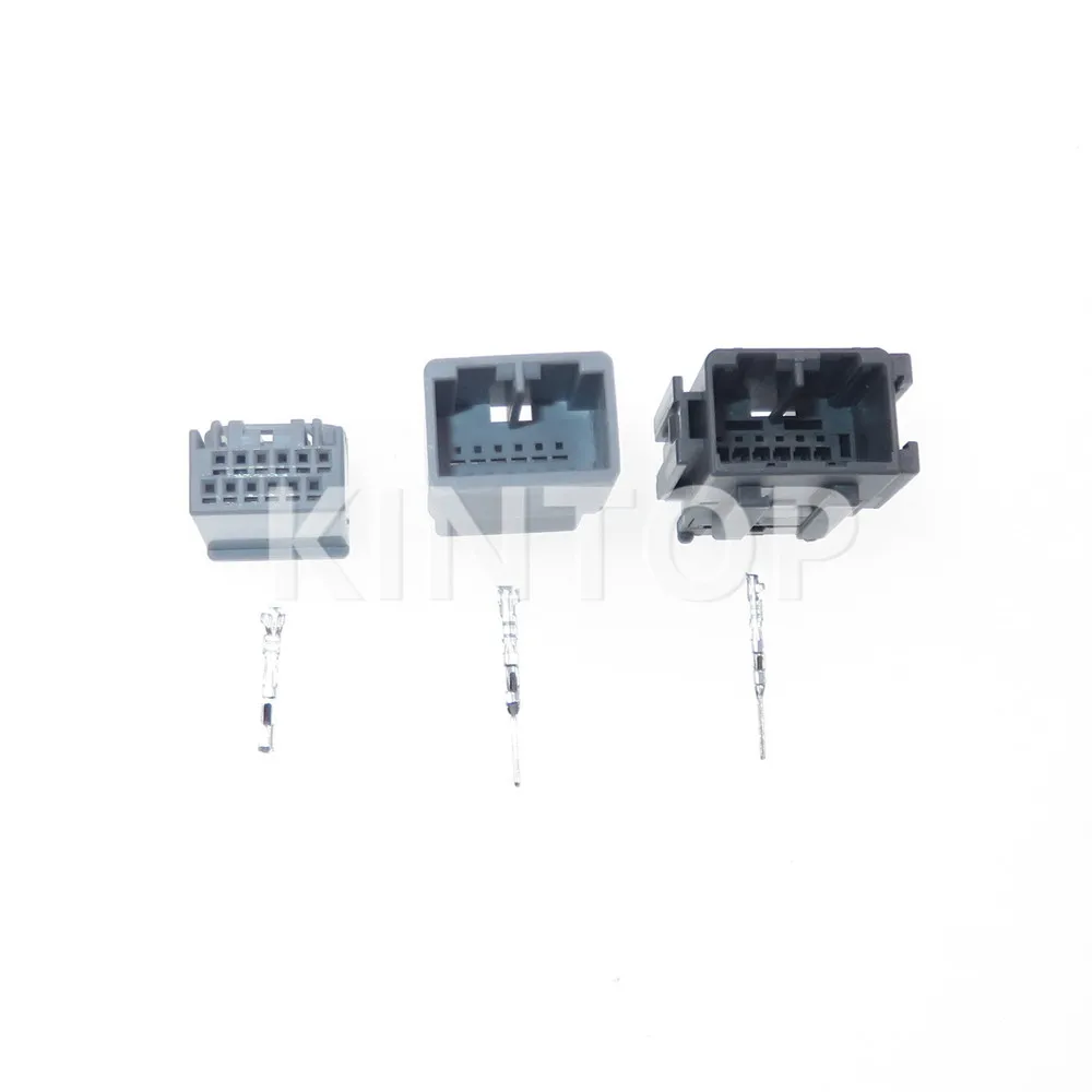 1 Set 12 Pins Auto AC Assembly Plastic Housing Connector with Wires Car Host Instrument Wire Socket MX34012SF1 MX34012PF1