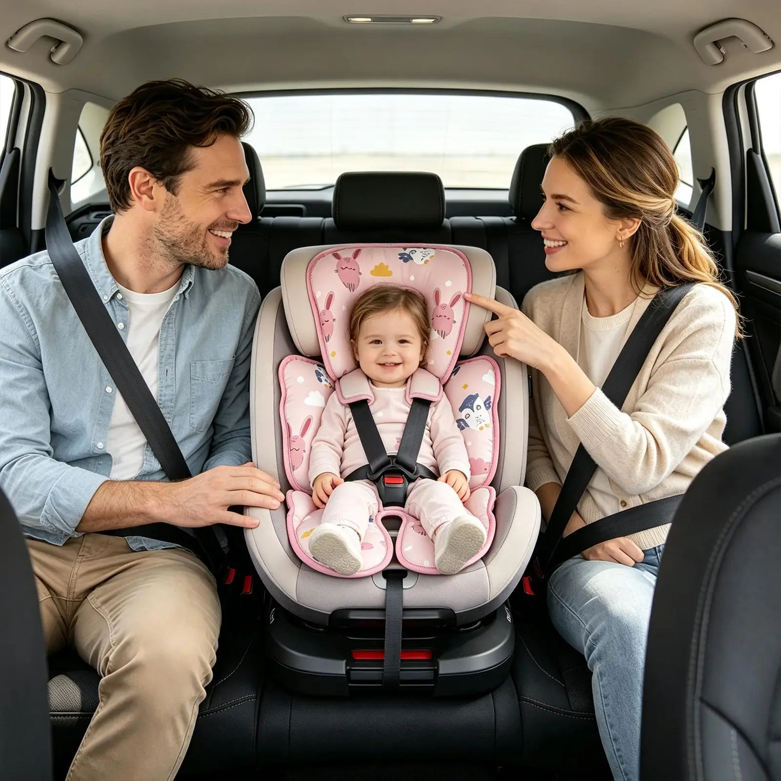 Car Seat Insert For Kids Body Support Vehicle Chair Protector Base Vehicle Seat Cushion For Boys Girls Truck Stroller Automobile