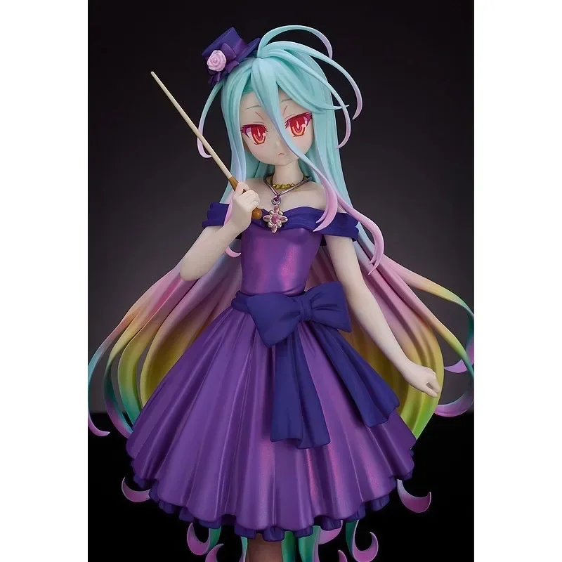 Genuíno original gsc pop up desfile shiro nenhum jogo sem vida anime figura pvc 21cm modelo colecionável bonecas estatueta ornamento presente