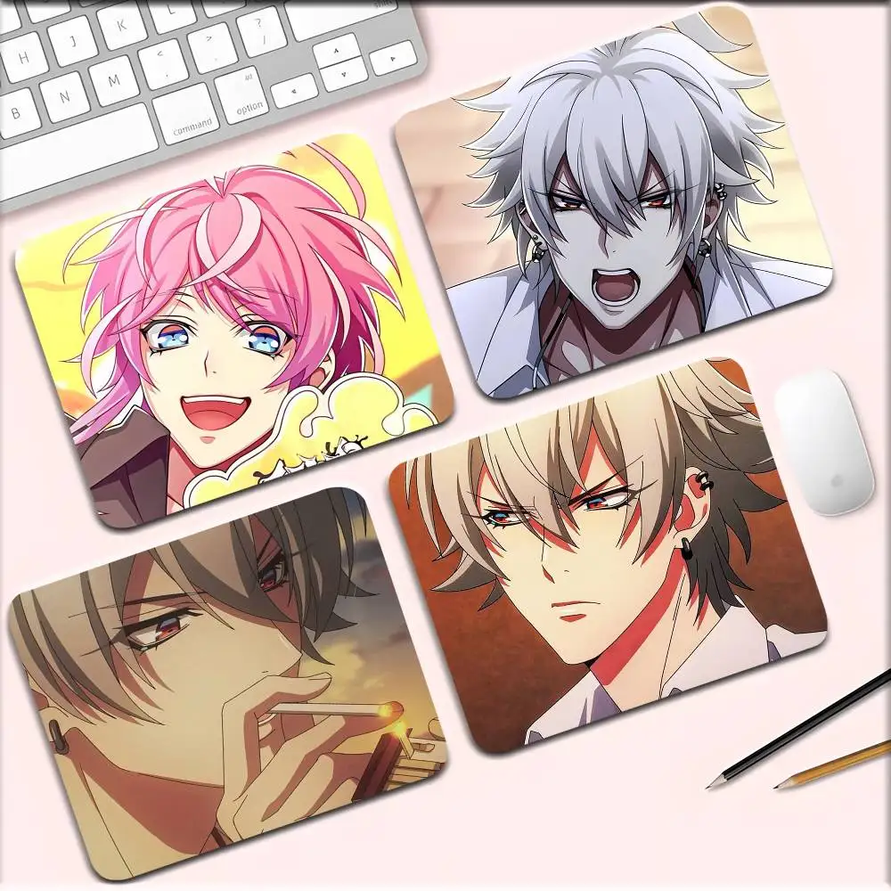 

1 шт., маленький коврик для мыши с рисунком Samatoki Ramuda, коврик для клавиатуры, подушка для ноутбука, нескользящий коврик для стола