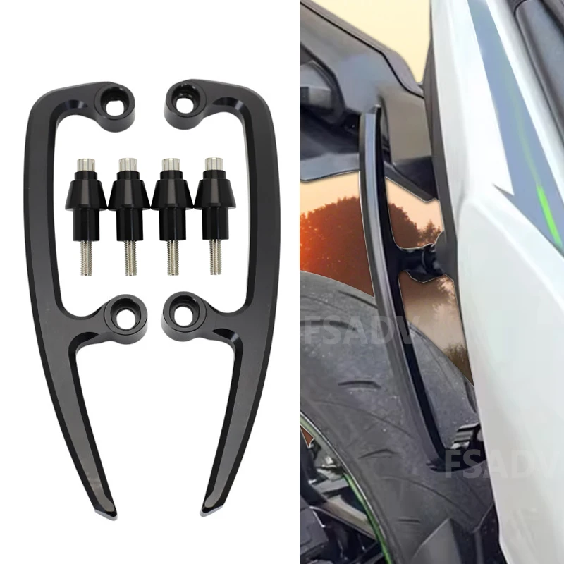 

Для Kawasaki Z650 Z 650 подлокотник для Ninja 650 2017-2023 мотоциклетный задний поручень, ручка сиденья, поручень, рельс