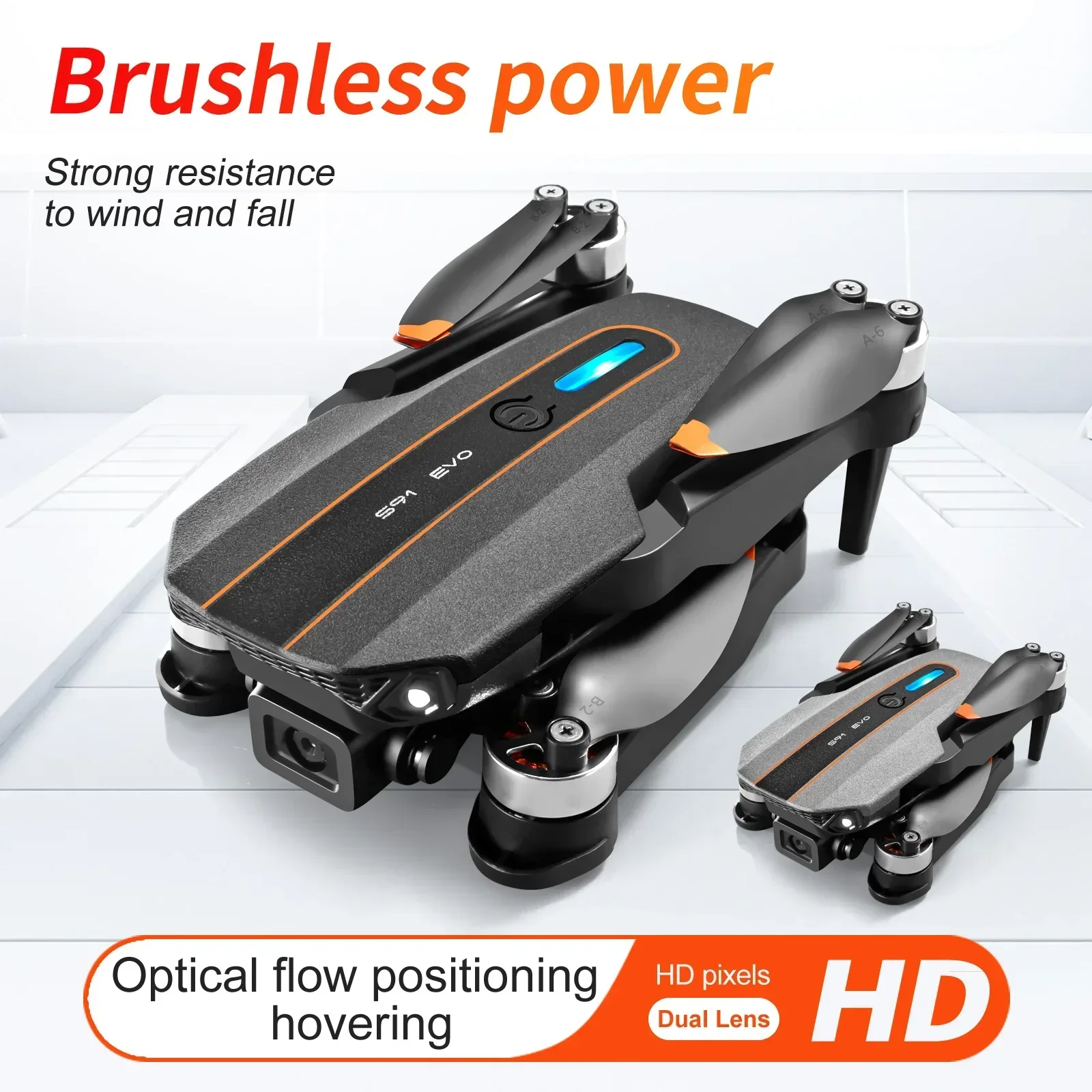 

S91 Drone Profession 8K Dual Camera Obstacle Avoidance RC Quadcopter Dron FPV 5G WIFI Long Range Remote Control Helicopter Toys